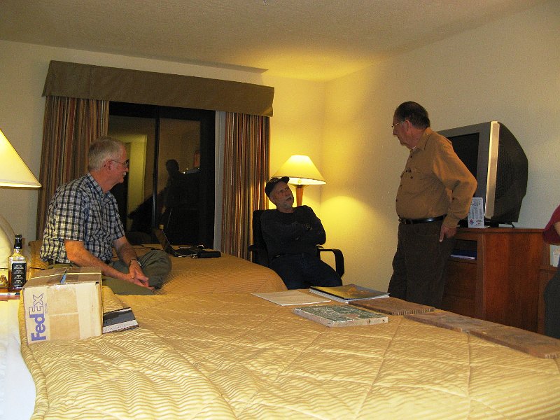 Tony Potucek center, Paul Kouts right, and Peter Knudsen Dean of U of Montana School of Mines left.jpg